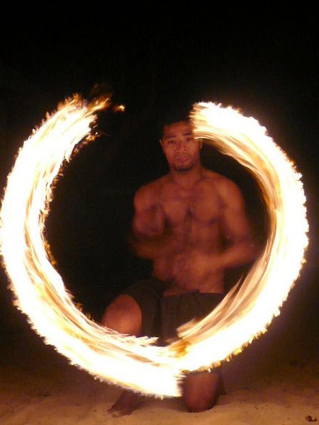  Fire dancing