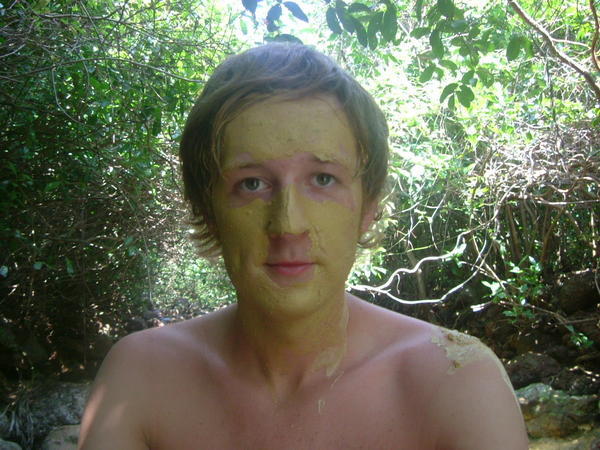 Chris at mud bath