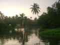 Backwaters where we spent the night