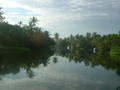 Calmness of the backwaters