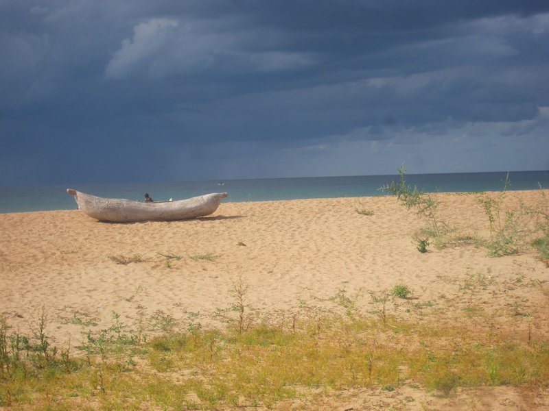 Boat on Chitimba Beach