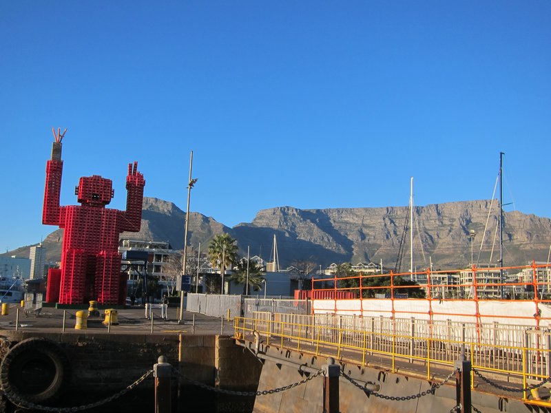 Table Mountain from Waterfront