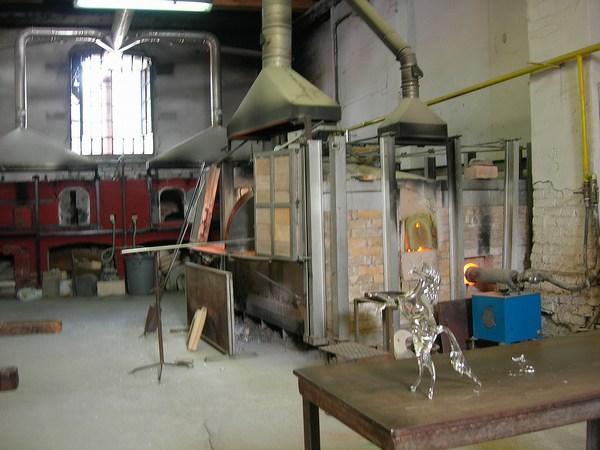 Venice: Glass factory