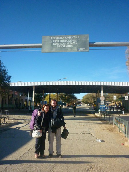 Argentine Border - They let us in....