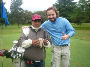 With Carlo the Caddy