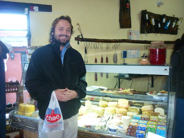 Shopping for cheese in Tafi