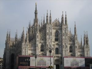 The Milan Duomo from afar