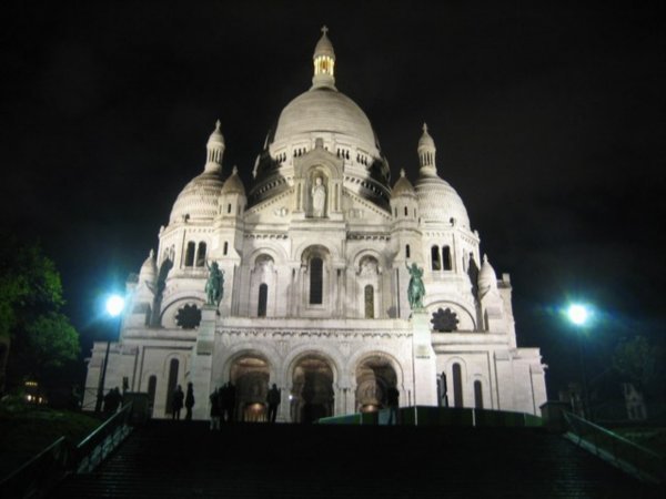 Sacre Coeur by night
