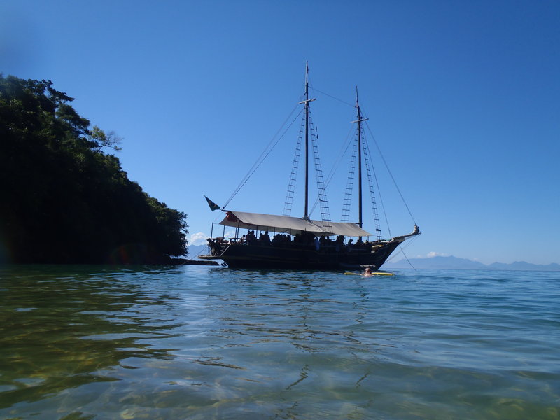 Our boat - awesome day off Paraty Islands