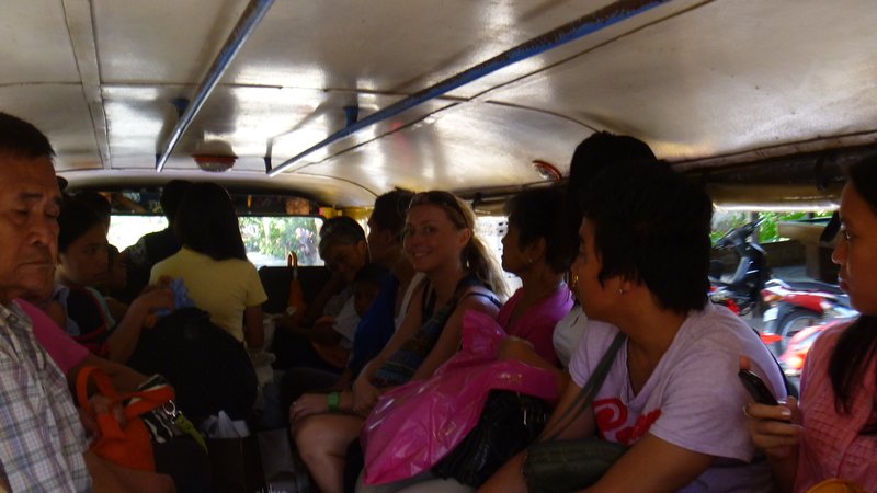 Jeepney ride to waterfall