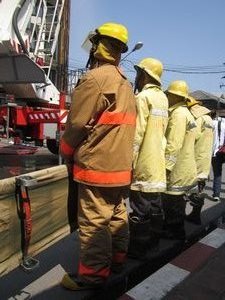 Chiang Mai Fire Service City Exercise