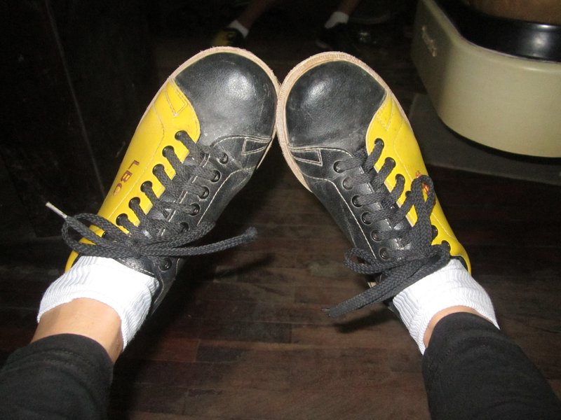 Sexy bowling shoes