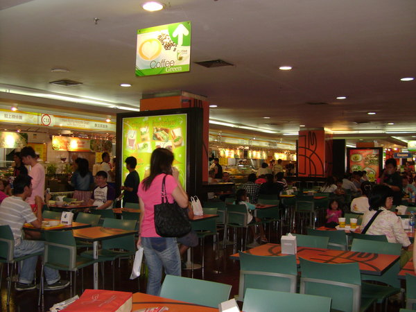 Busy Food Court