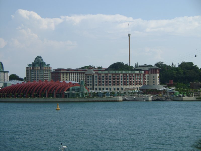 View of Sentosa from Vivo