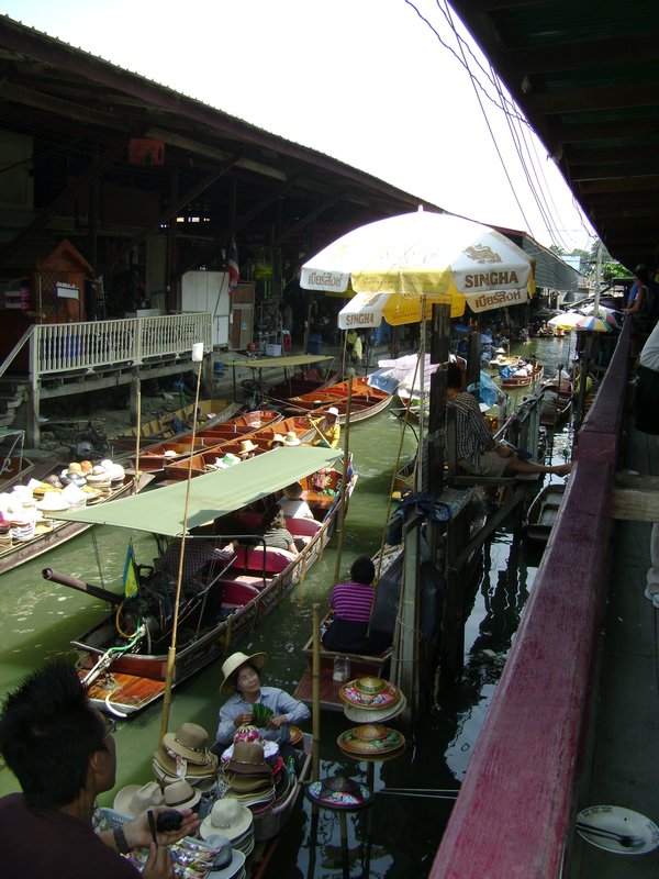 Vendors at the market
