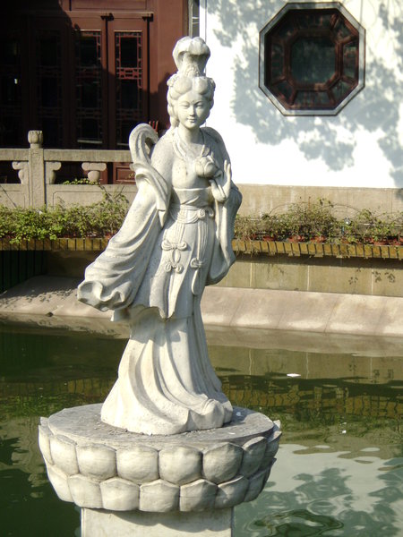 Goddess of the pond
