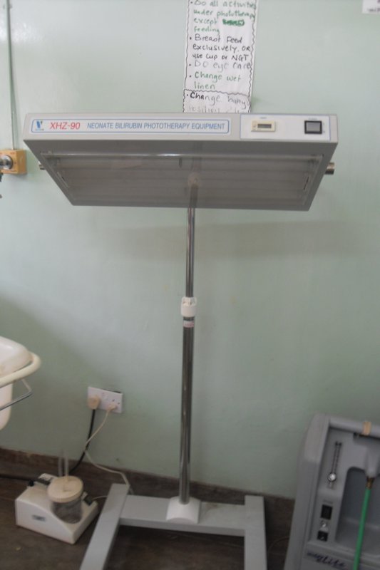 Old phototherapy unit