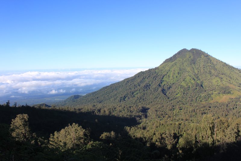View from Ijen trail