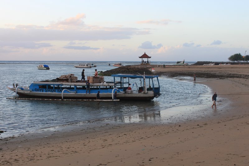Sanur - Our boat
