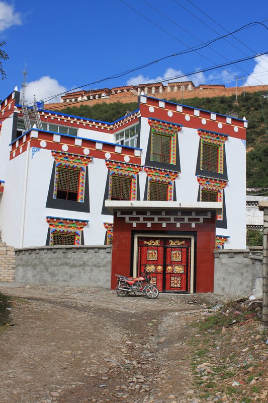 A typical Tibetan home