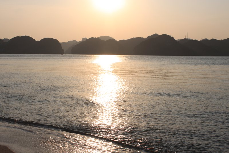 Sunset on Monkey Island