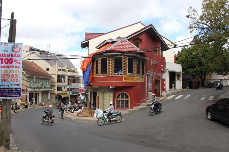 Hilly streets of Dalat