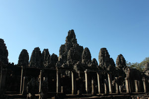 The Bayon, inside Angkor Thom