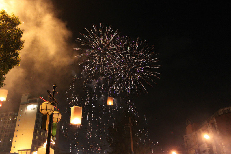 Fireworks and Lanterns II