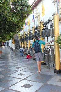 Ringing the Bells at Wat Phra Doi Suthep