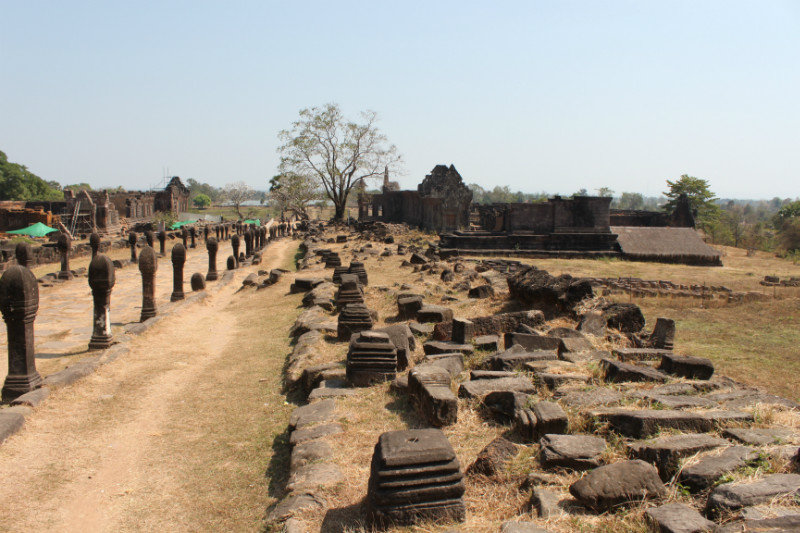 Ruins at Wat Phu
