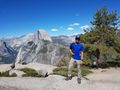 Me, at the top of Glacier Point.