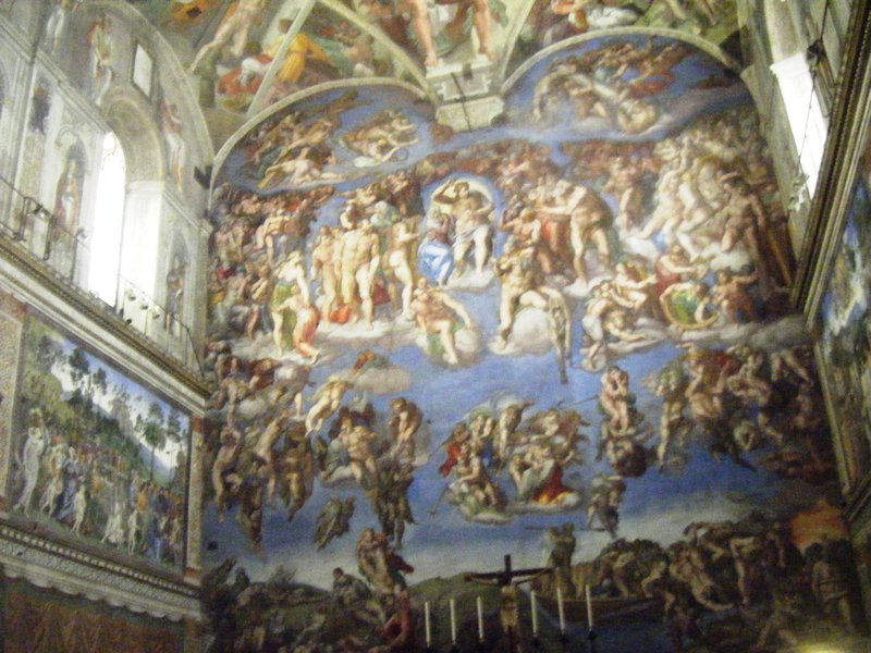 In the Sistine Chapel