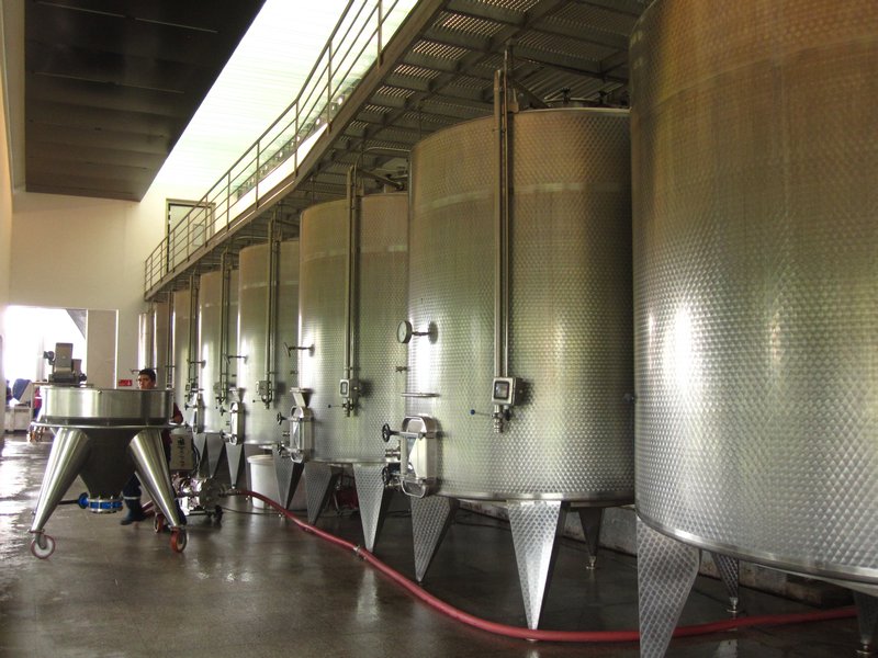 High end fermentation tanks