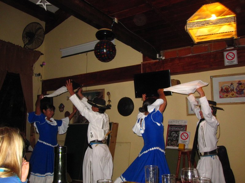 Traditional gaucho dance