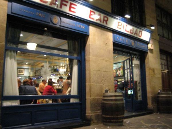 Tapas bar, Bilbao