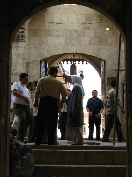Mosque entrance, Aleppo