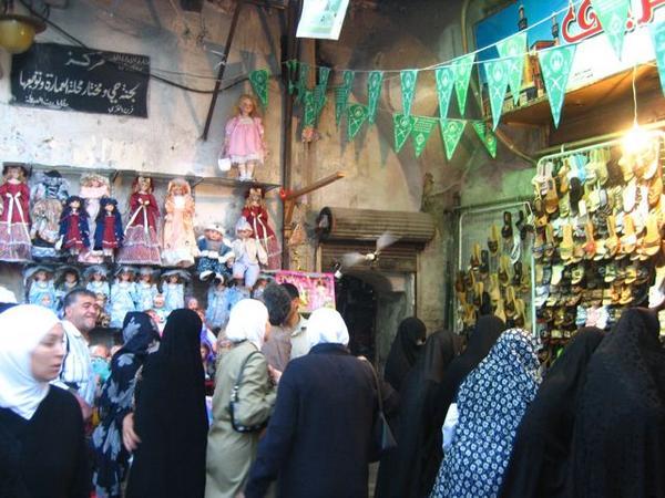 Women shopping, Damascus