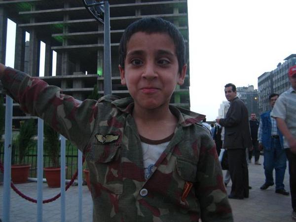 Young soldier, Damascus