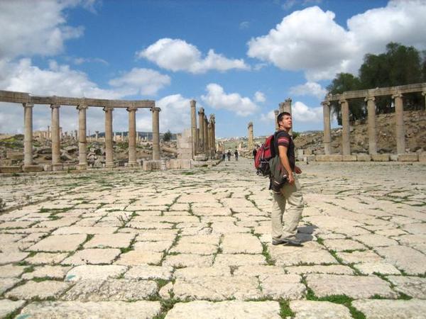Lost in the ruins, Jerash