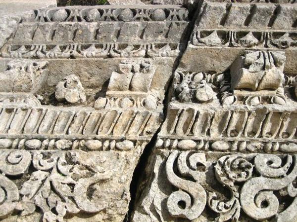Column detail, Jerash