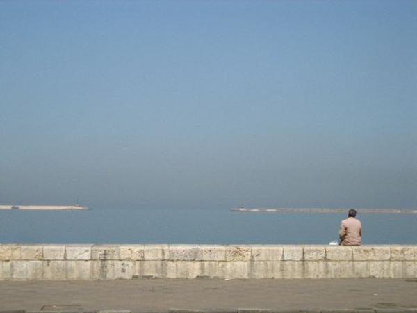 Watching the sea, Alexandria