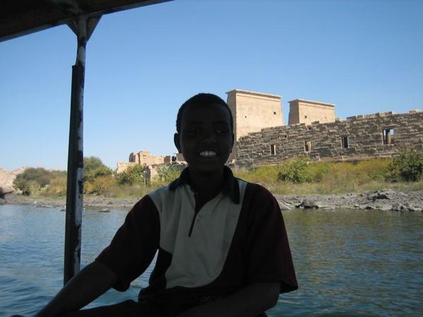 Boat captain, Aswan