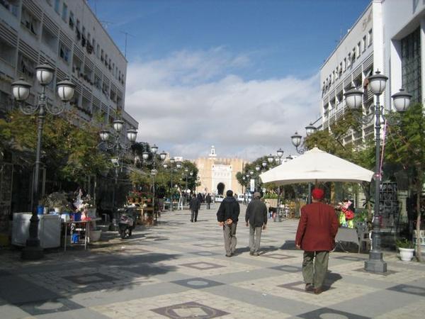 Pedestrian mall, Sfax