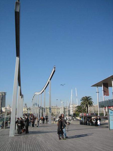 Waterfront sculptures, Barcelona