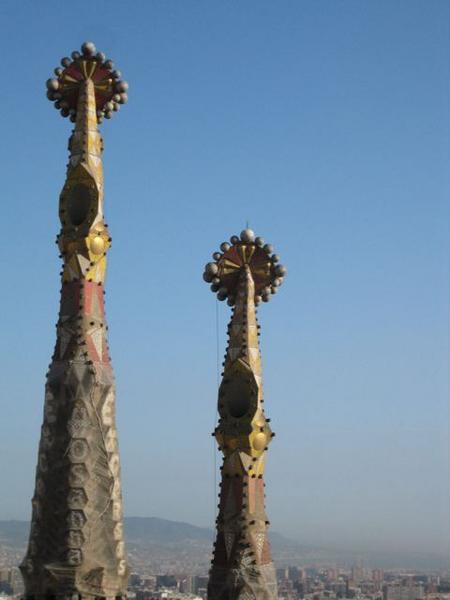 Spires, Sagrada Familia, Barcelona