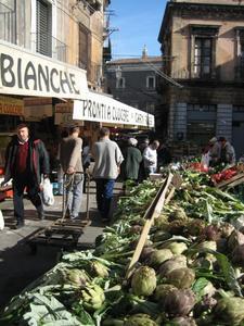 Produce market, Catania