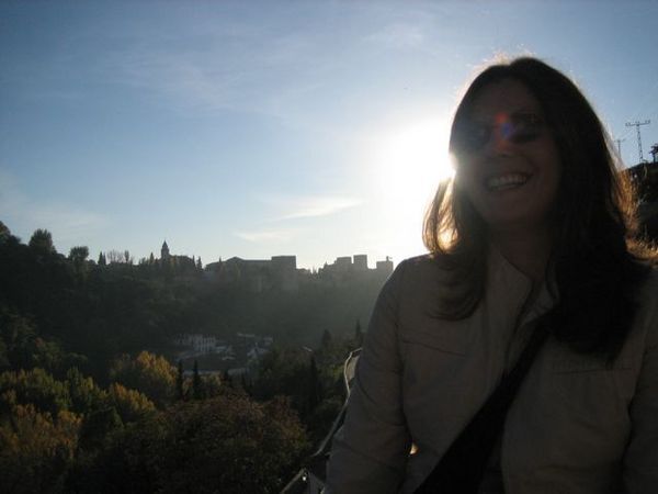 Johanna in Albaicin, Granada
