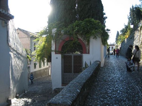 Albaicin's winding streets, Granada
