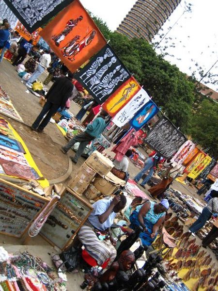 Maasai market