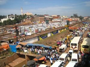 Chaos over Kampala
